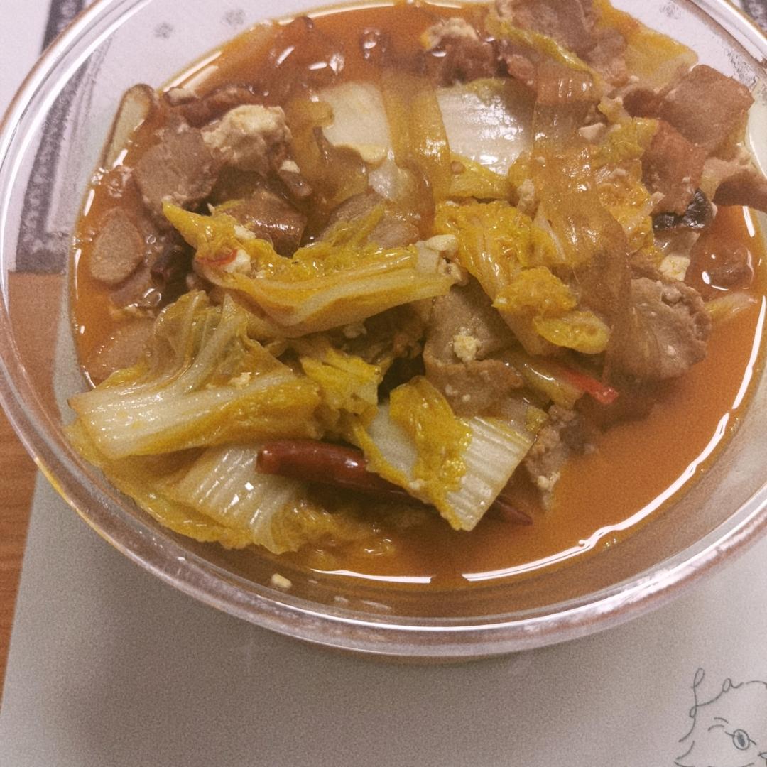 猪肉白菜炖粉条
