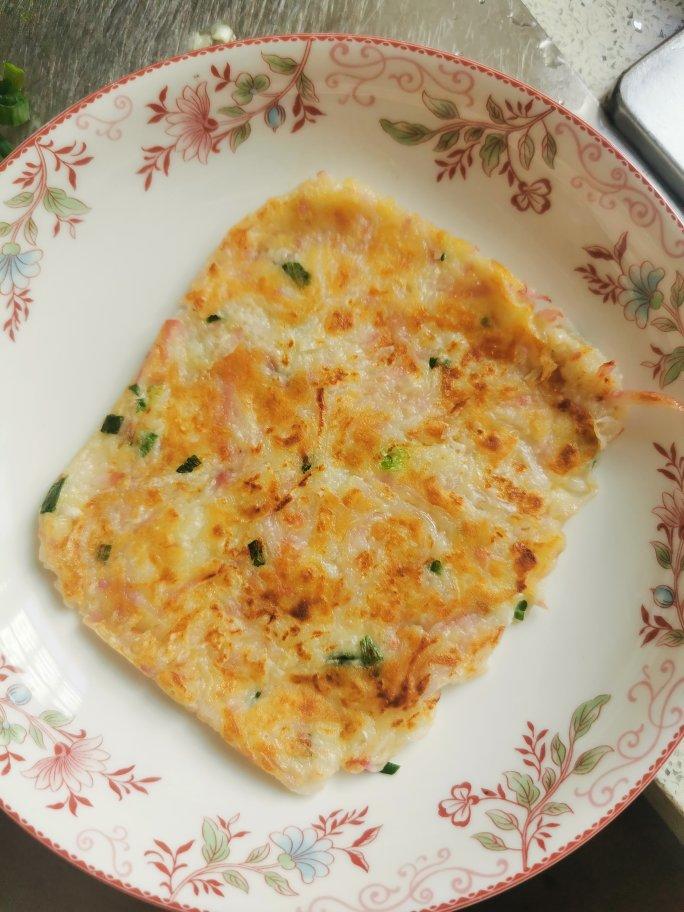 儿时校门口的萝卜丝饼