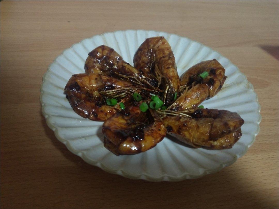 干烧大虾（黑虎虾）
