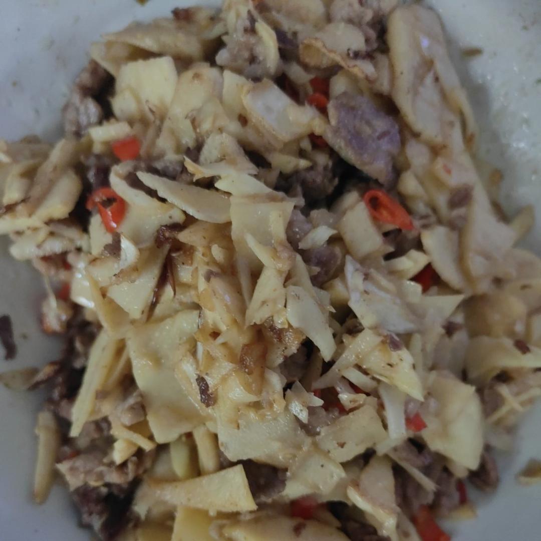 冬笋炒肉也太好吃了！
