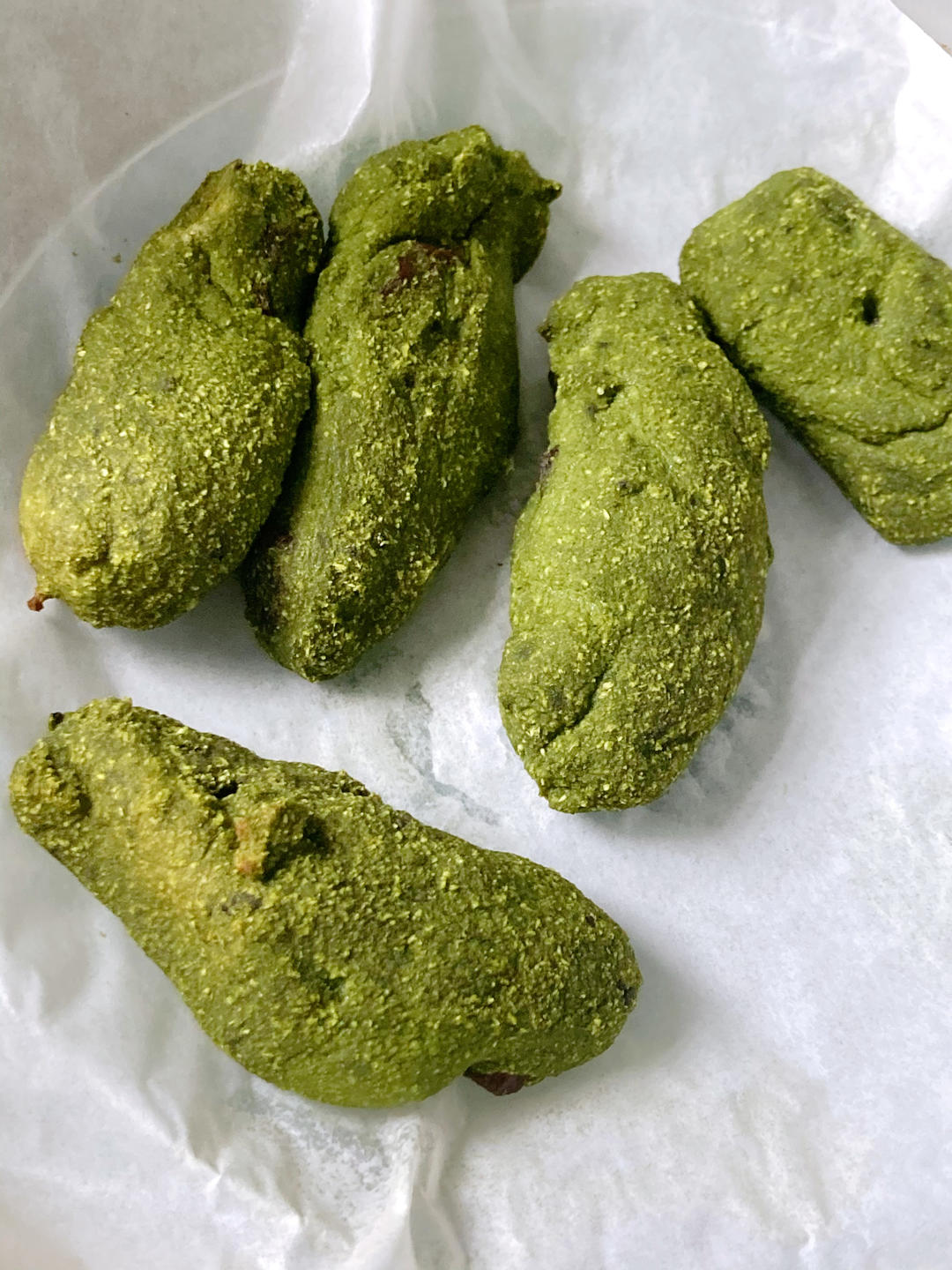 无油无糯米粉‼️抹茶蔓越莓手指麻薯‼️仅20卡