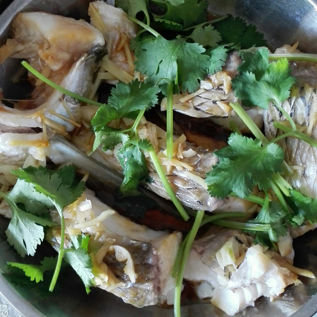 秘制蒸鱼腩