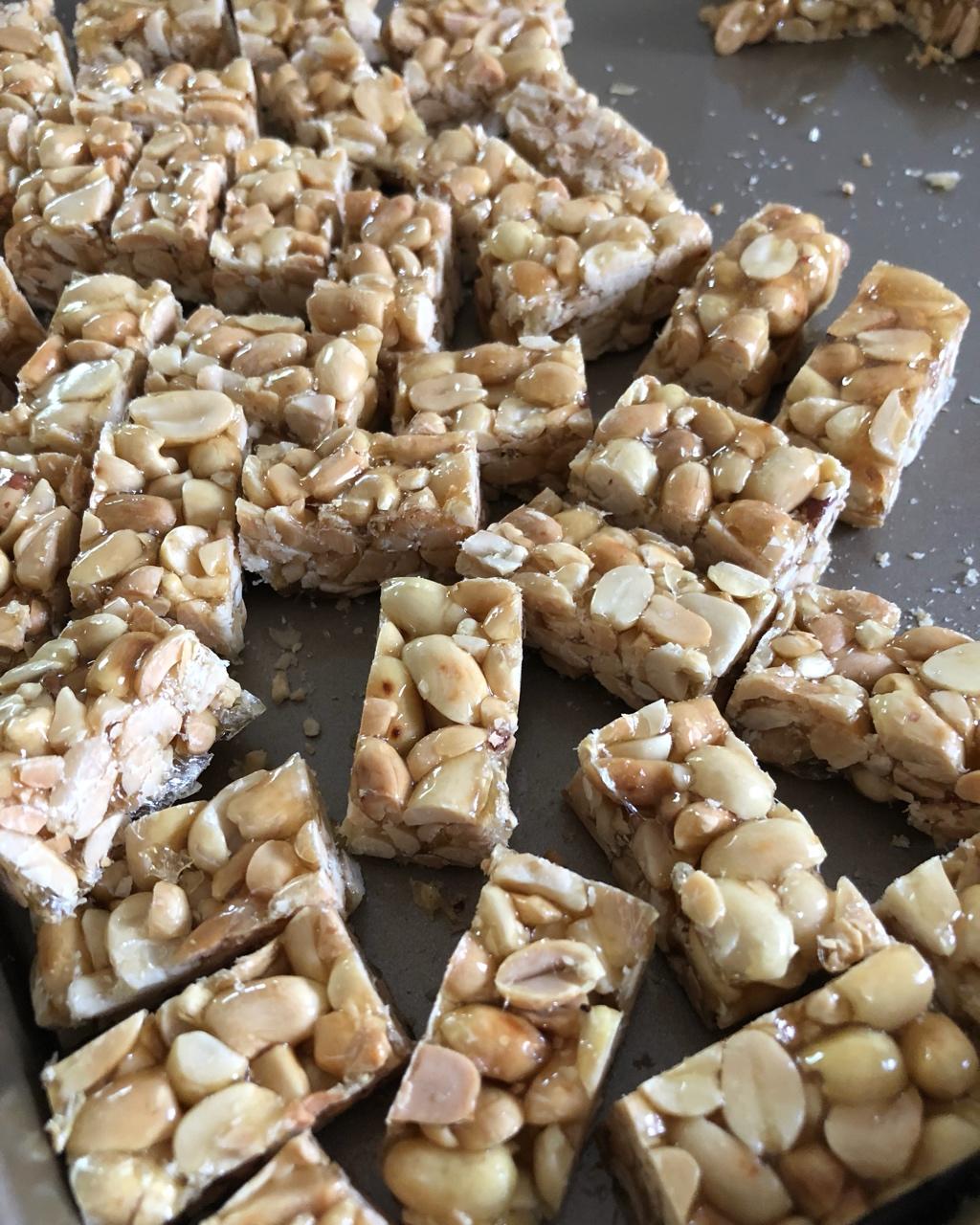 无水无油香脆花生糖