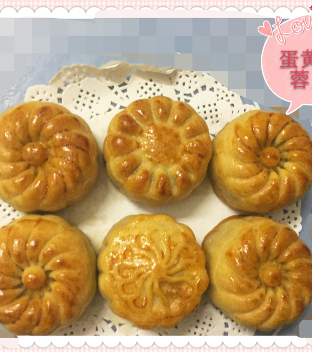 广式月饼——蛋黄莲蓉月饼