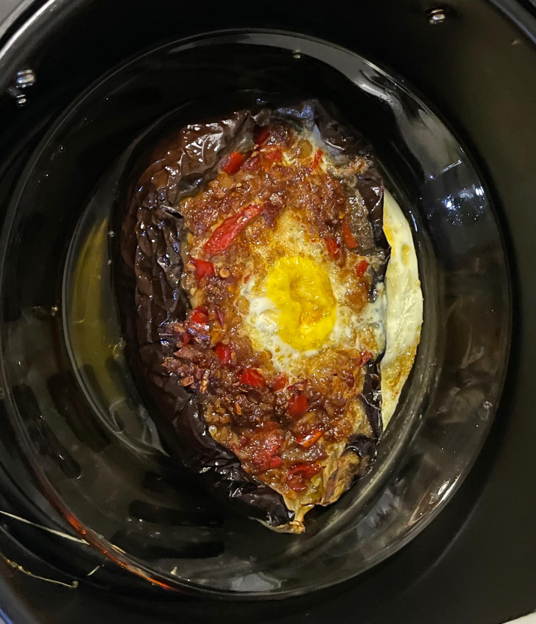 蒜蓉茄子抱蛋（烤箱版）