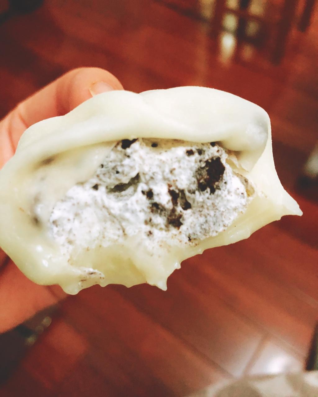 腹黑白胖子——奥利奥雪媚娘