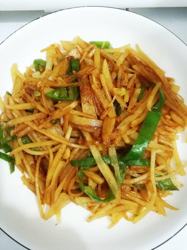 青椒土豆丝