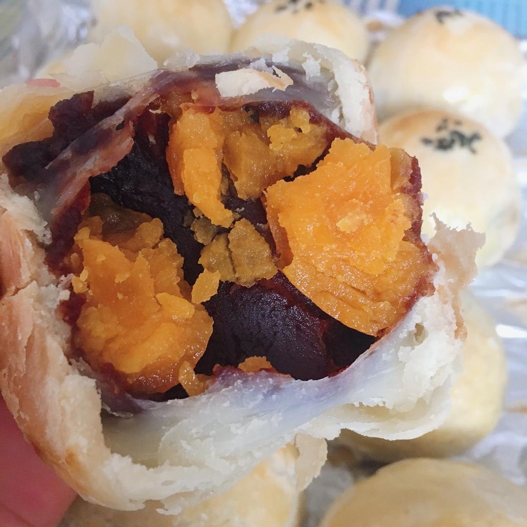 肉松麻薯蛋黄酥💕