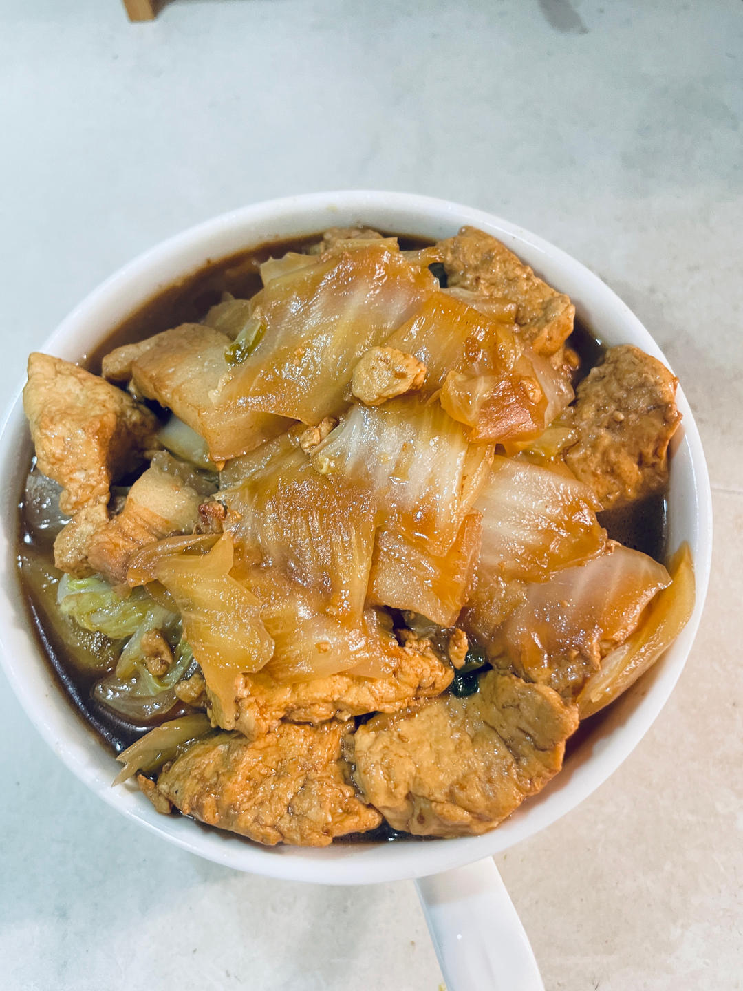 冬季最爱的家常菜！大白菜炖大豆腐或干豆腐