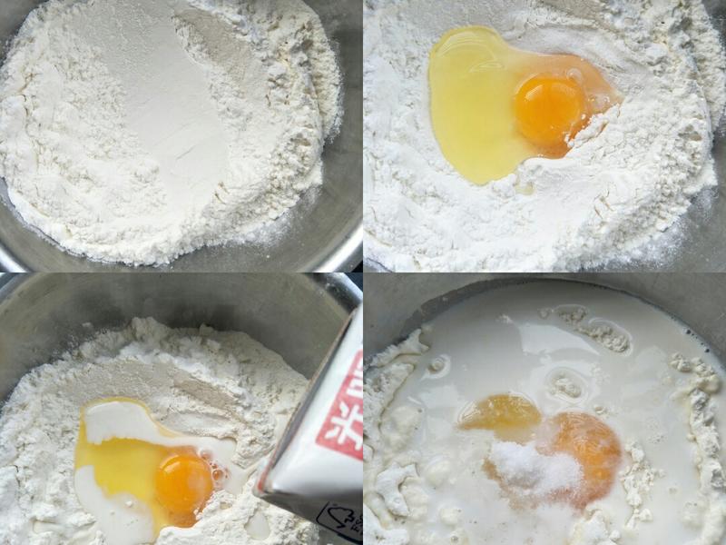 纯奶手撕吐司的做法 步骤1