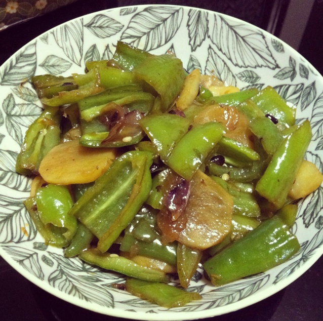 豆豉尖椒土豆片