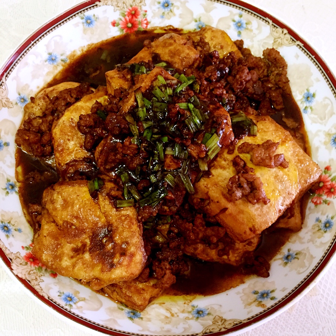 蚝油嫩豆腐