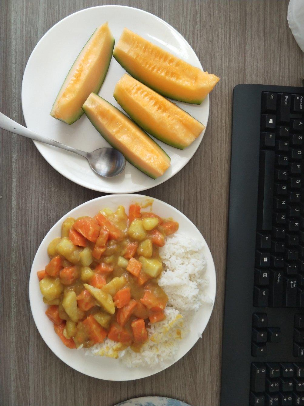 基础版土豆咖喱饭
