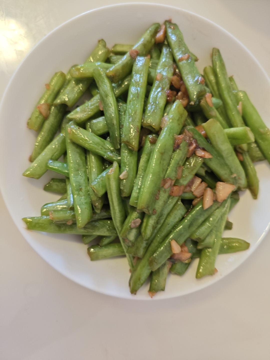 家常小炒四季豆，蔬菜就是要清爽鲜甜