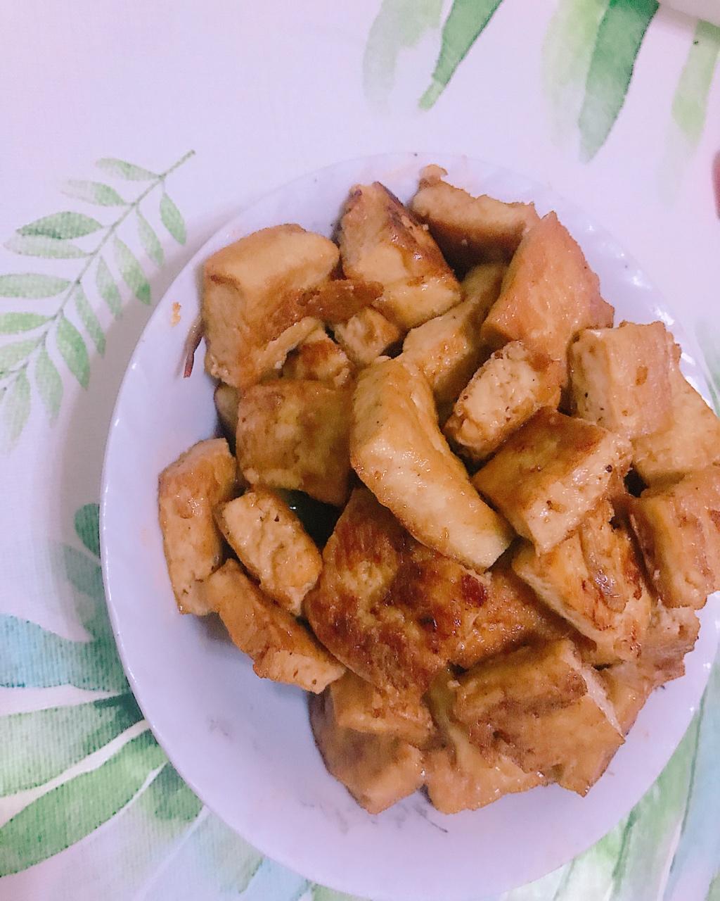 ✨香煎豆腐✨
