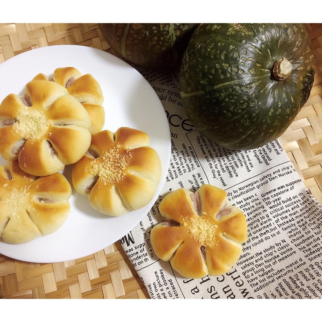 软噗噗的香芋小包