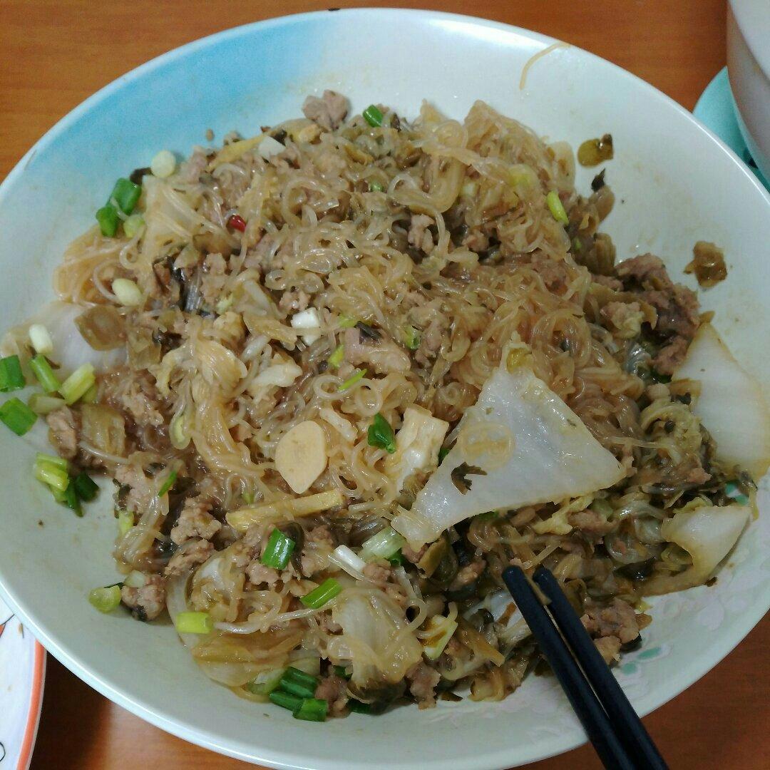 白菜炖粉条