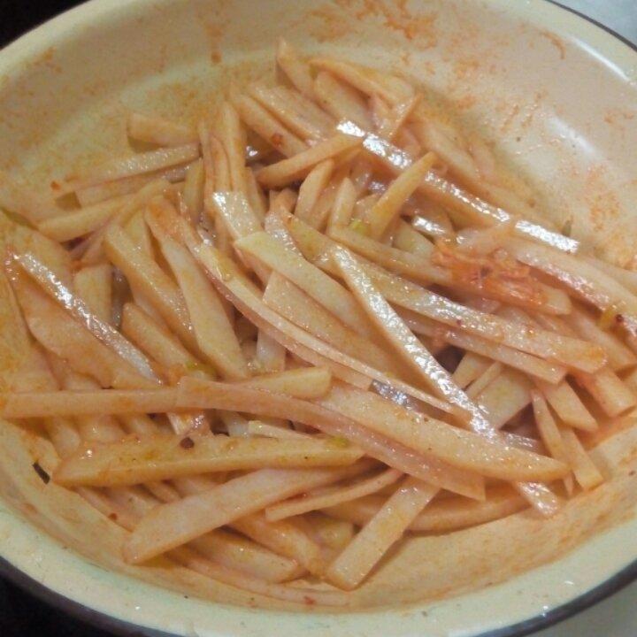 凉拌土豆丝