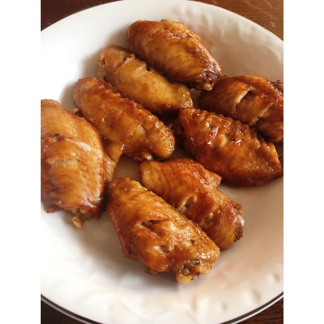 蜜汁鸡翅（微波炉简易版）