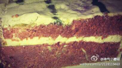 巧克力抹茶慕斯蛋糕（小山进巧克力海绵）
