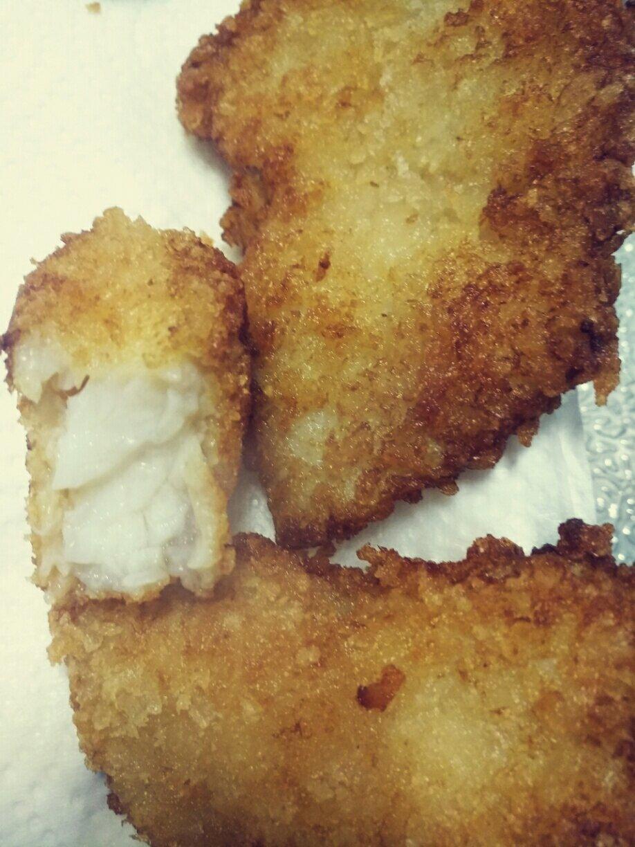 香煎巴沙鱼（龙利鱼）