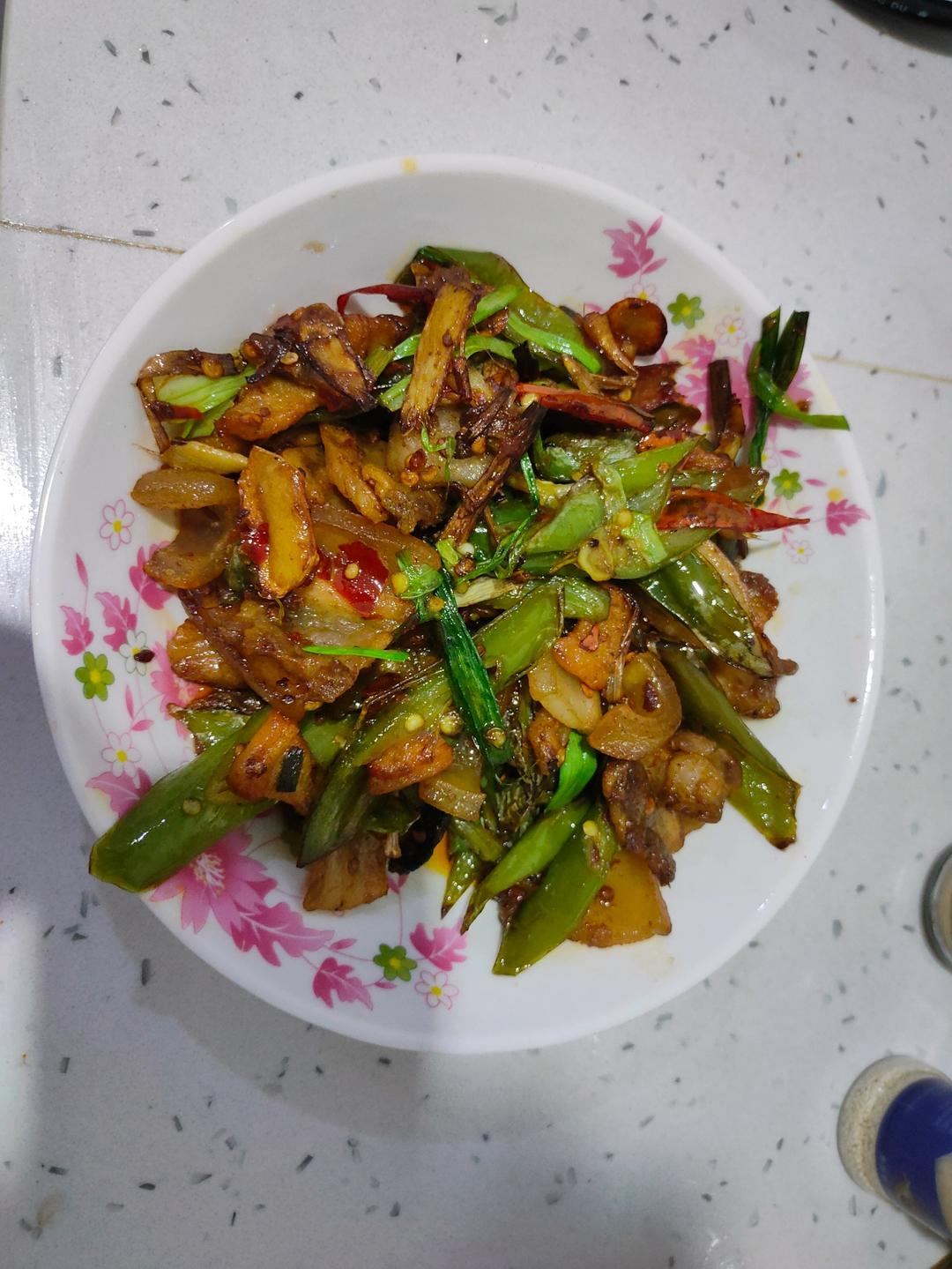 下饭家常菜“盐煎肉” 比回锅肉还好吃 做法简单很下饭