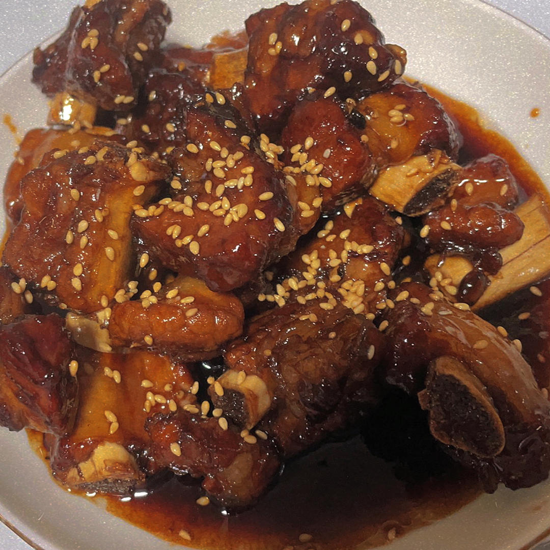 不炒糖色 超简单的糖醋排骨