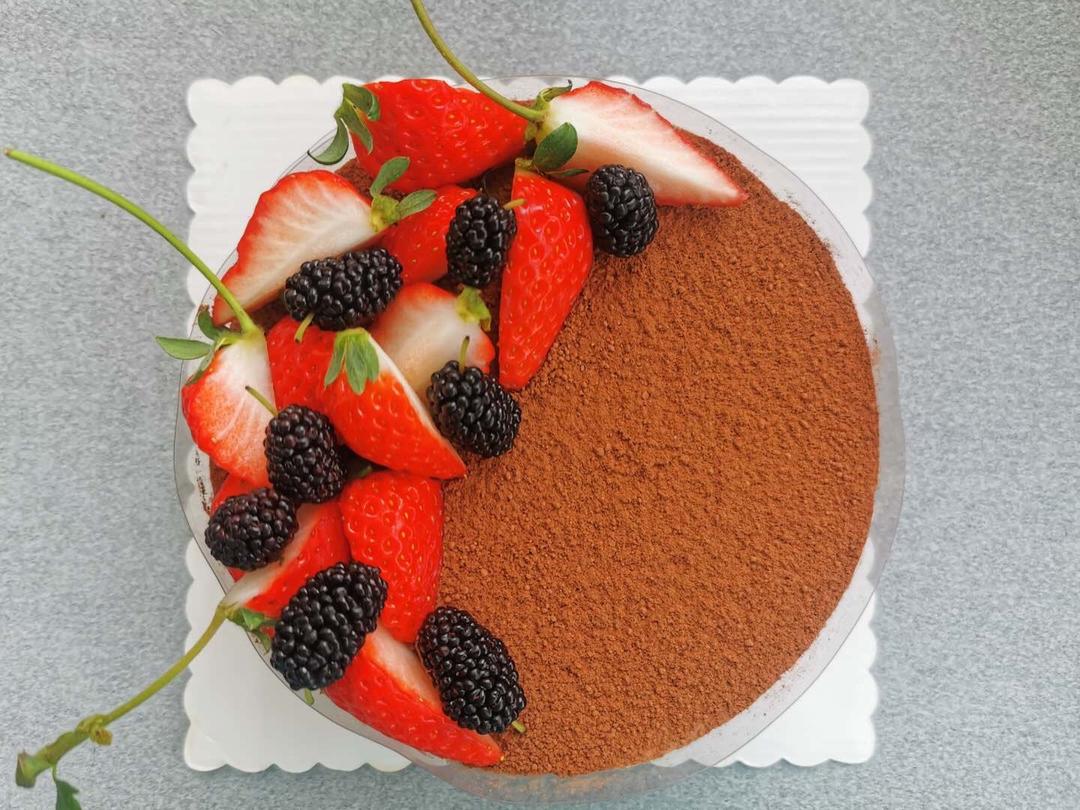 浓郁黑巧克力慕斯蛋糕（6寸免烤）