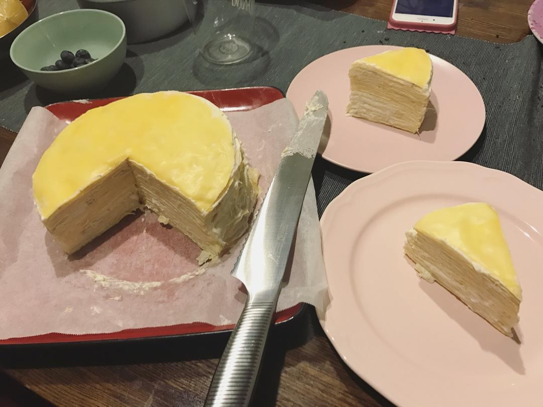 榴莲千层（超软糯蛋皮配方٩( ᐛ )و