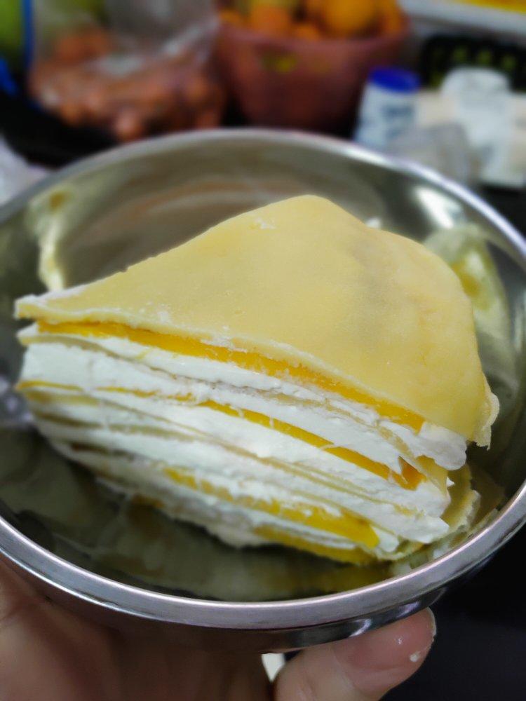 芒果千层蛋糕，100%成功告别煎皮无能
