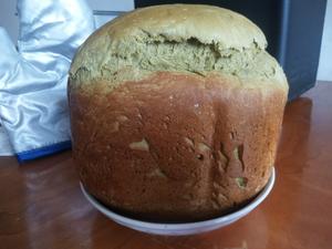 美的面包机版抹茶土司的做法 步骤4