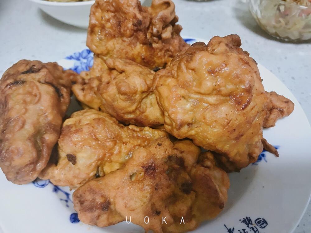 香蒜炸鸡粉的炸鸡翅根