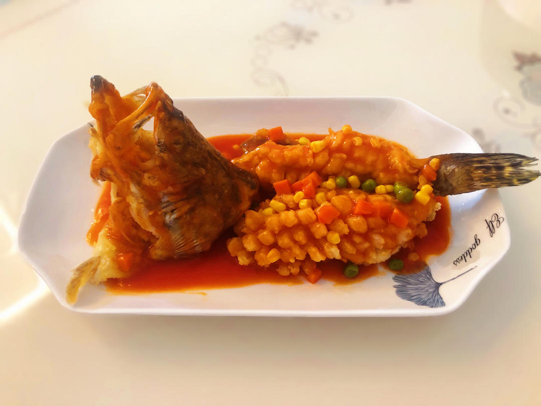 年菜必学【松鼠桂鱼】，给你多动图食谱，不信你学不会！（孔瑶原创食谱）