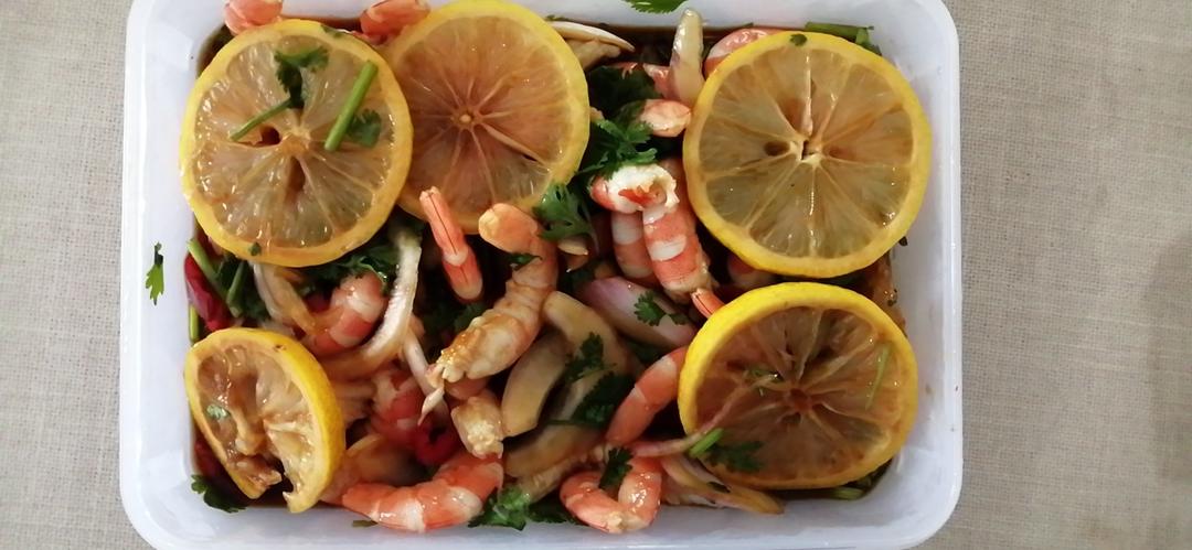 鲜嫩爽口❗️巨好吃的酸辣柠檬虾❗️一看就会超过瘾