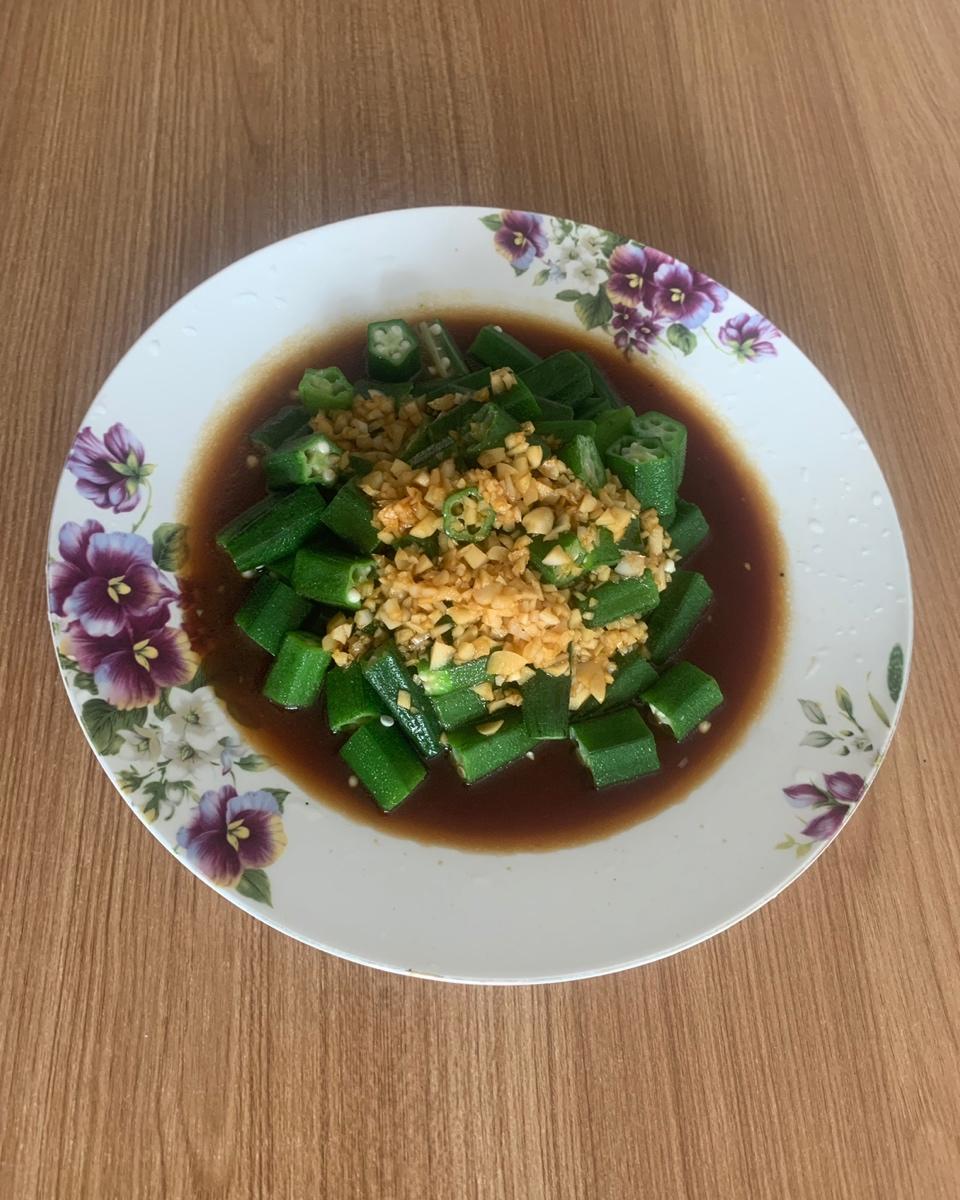 蒜蓉秋葵