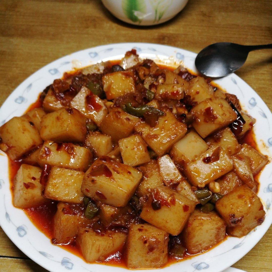 红烧米豆腐
