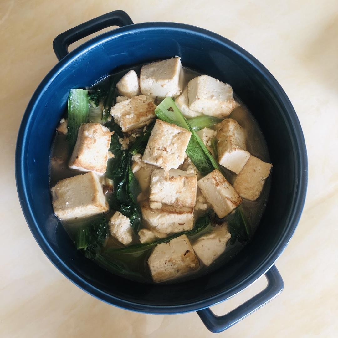 小白菜炖豆腐