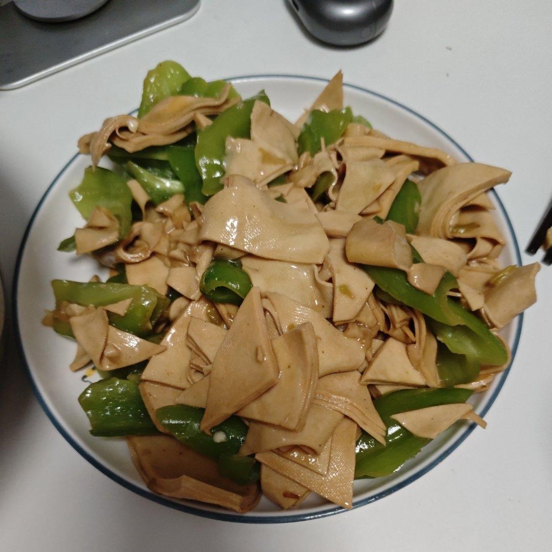 东北人最爱的国菜 尖椒干豆腐