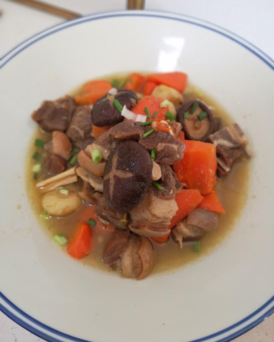 暖身广式羊肉煲