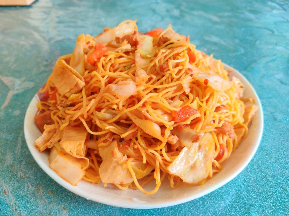 🍜最简单最好吃的家常炒面