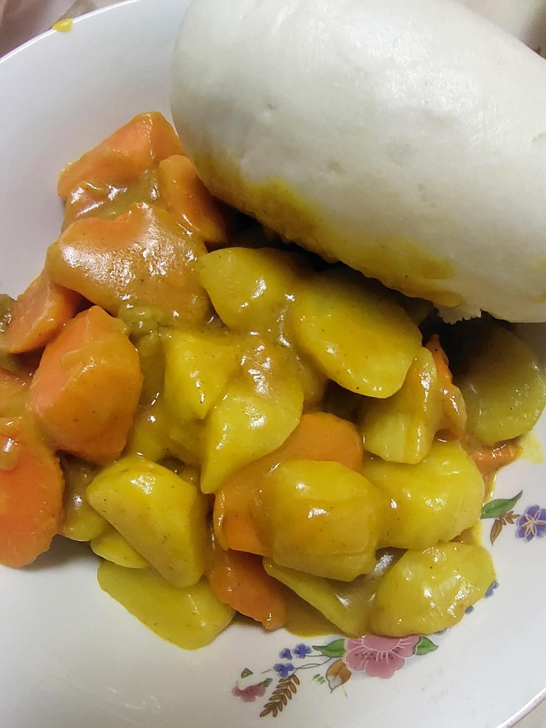 咖喱土豆胡萝卜快手菜