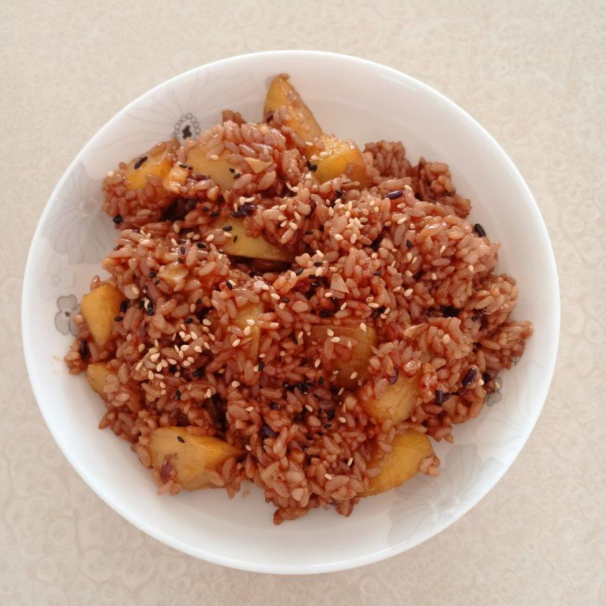 土豆还可以这样吃❗❗软糯入味的糖醋土豆拌饭🔥