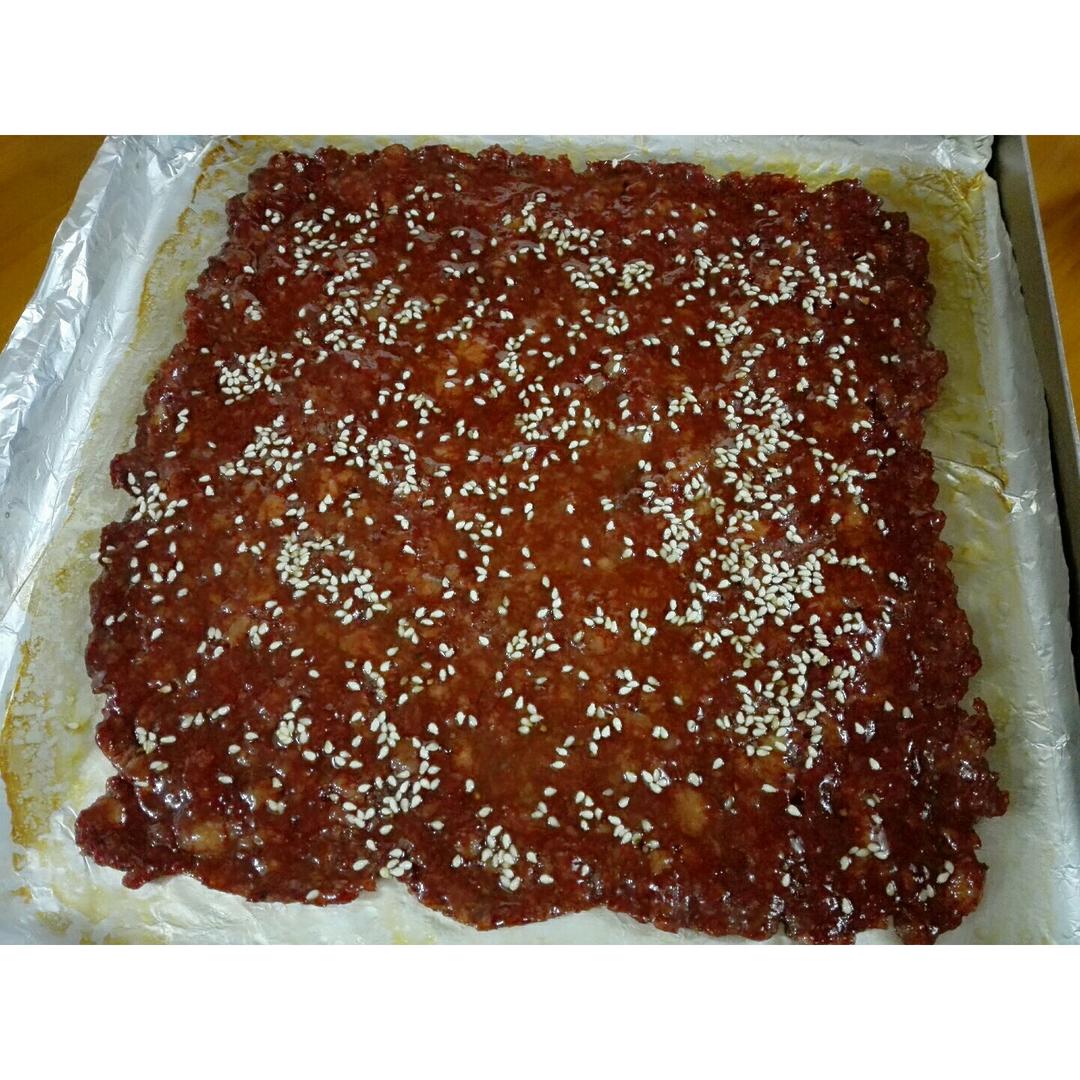 自制超好吃的—蜜汁猪肉脯