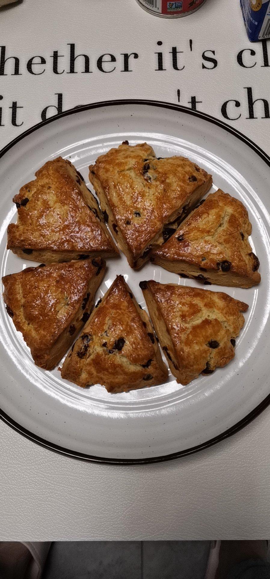 完胜星巴克的超美味酥脆司康 super easy crunched scone