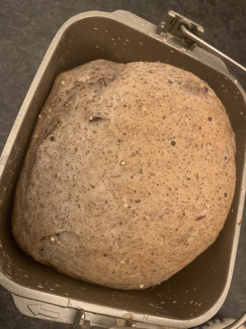 松下面包机，预约拉丝全麦黑麦%吐司，低糖低油