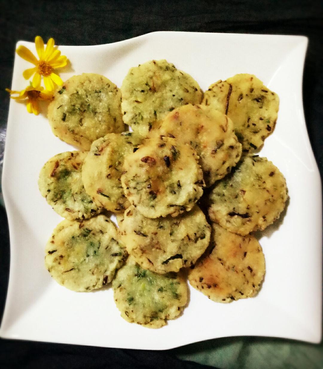 简单葱油饼