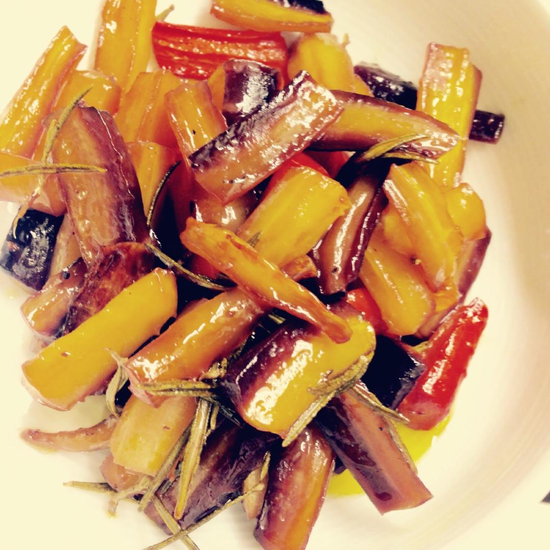 【曼食慢语】蜂蜜烤胡萝卜