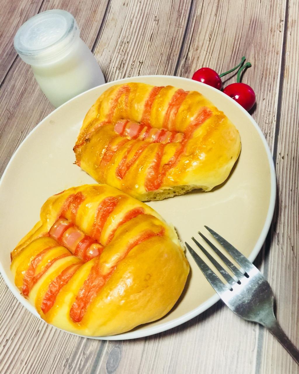 肠仔包---QQ软软的早餐包