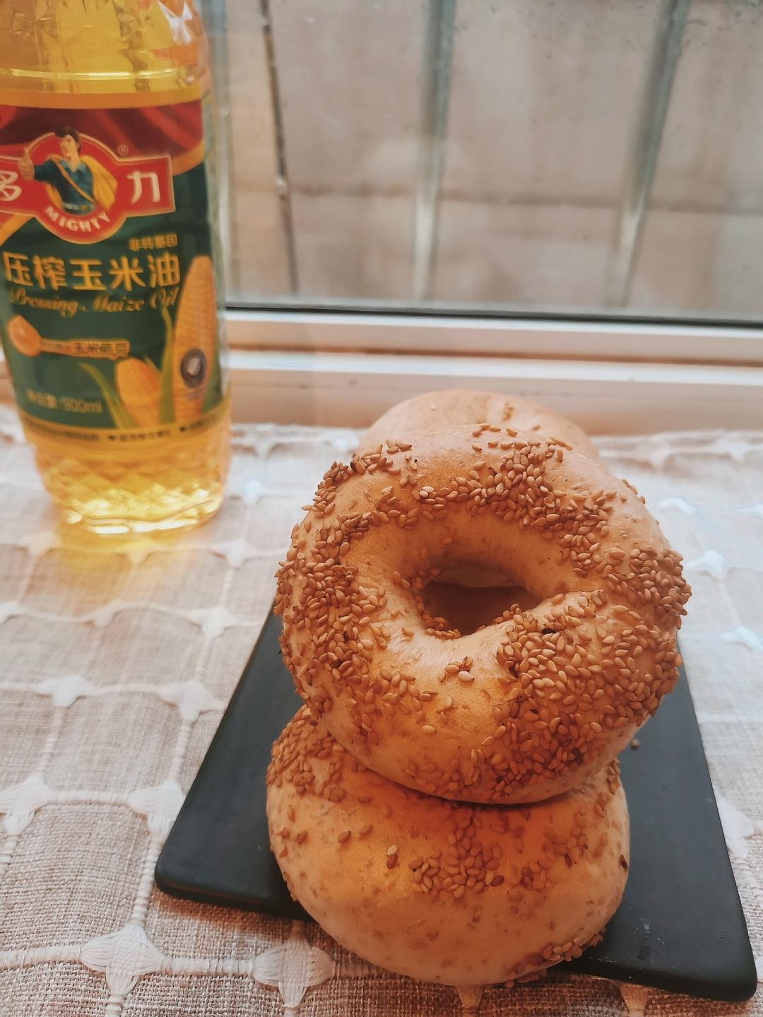 早餐百搭主食｜全麦贝果