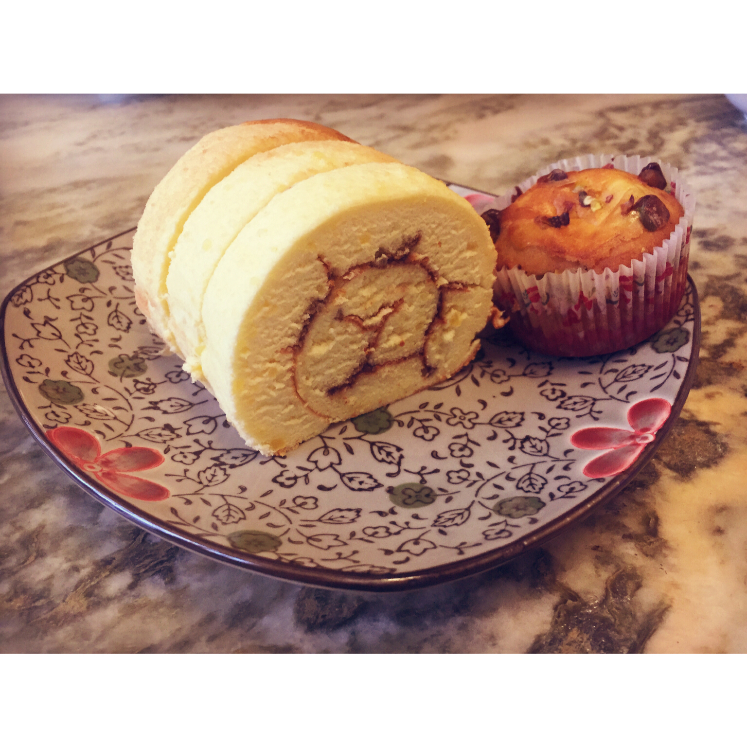 原味蛋糕卷